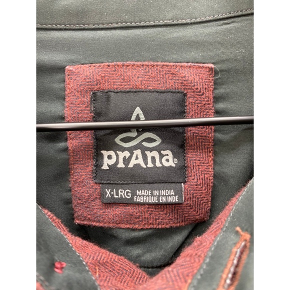 Prana Long Sleeve Men's Casual Button Down Shirt - Picture 7 of 8